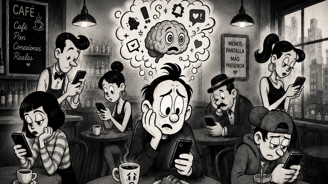 ¿Qué le ocurre a mi cerebro si paso muchas horas a la semana en mi teléfono?